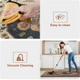 thumbnail image 5 of Anti Fatigue Kitchen Rugs,17.3" x 47" Non-Skid Waterproof Kitchen Mats for Floor Cushioned,Comfort Thick Kitchen Floor Standing Mat for Front Sink,Laundry Floor,Vintage Red, 5 of 6
