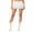 White, variant on Musuos Women Lace Mini Skirt Solid Color Ruffled Hem Floral Skirt for Summer Vacation Club Streetwear Aesthetic Clothes