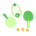 thumbnail image 4 of Ejercitador de tenis de mesa colgante kusrkot juego de autoentrenamiento Verde, 4 of 8