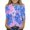 07Multicolor, variant on Hicidod Toddler Shirts 3/4 Length Sleeve Crewneck Tops Fashion Tie-Dye Spring Summer Pullover Clothes for Kids Girls Boys