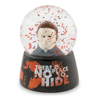 Friday The 13th Jason Voorhees Camp Crystal Lake Mini Snow Globe