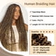 thumbnail image 2 of Trenzas sin nudos Maxknow Boho de Maxknow, 2 x 20 cm, 100 g, 10 A, 2 of 6
