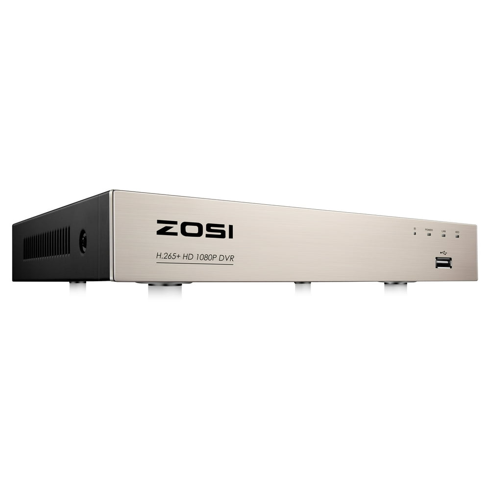 ZOSI H.265+ 8CH 1080P High Definition Hybrid 4-in-1 HD TVI DVR Video