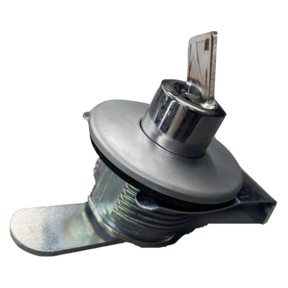 Toolbox Lock Cylinder Assembly - 28333-0 Push Button Lock with Key - Alloy Steel Replacement Lock for Tool Boxes, Secure Storage, Modern Design