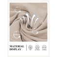 thumbnail image 6 of SWQZVT Women's Linen Shorts High Waisted Drawstring Elastic Waist Lounge Shorts with Pockets Summer Casual Beach Vacation Shorts, 6 of 6