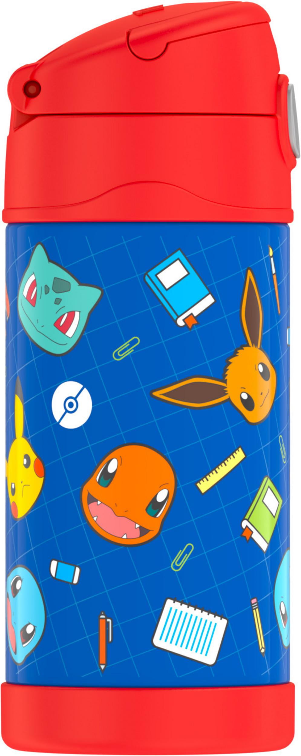 Thermos Funtainer 12-Oz Stainless Steel Vacuum Insulated Straw Bottle  (Pokemon) $11.91 (Reg. $19) - Lowest price in 30 days - Fabulessly Frugal