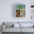 thumbnail image 3 of Baxter Mill Archive 'Art Deco Florals VI' Canvas Art, 3 of 4