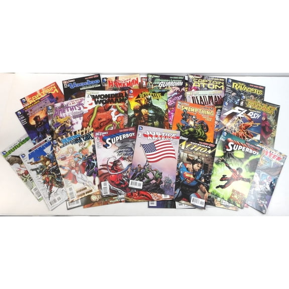 DC Comics The New 52 Value Bundle - 50-Pack of Comic Books - Superheroes