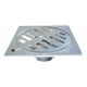 thumbnail image 1 of Resumidero Cuadrado Meer CNX 4" Zinc Acero Inoxidable Anticucarachas Coladera Baño, 1 of 1