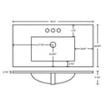 thumbnail image 4 of American Imaginations 35.5-in. W Ceramic Top SetAI-23683, 4 of 7