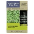Better Homes & Gardens 15 mL 100 Pure Lemongrass Essential Oil