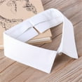 thumbnail image 5 of 2PCS Solid Pointed Collar Women's Versatile Decorative Children's Pearl Insert Blouse, 5 of 7