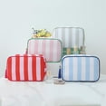 thumbnail image 6 of Large Canvas Travel Cosmetic Makeup Bag with Zipper, 6 of 7