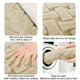 thumbnail image 5 of Alfombrilla de baño antideslizante absorbente de agua | Superficie de microfibra de terciopelo suave | Relleno ligero de espuma de poliuretano | Lavable a máquina | 15,74 x 23,62 pulgadas |, 5 of 5