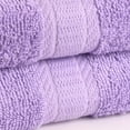 thumbnail image 3 of Mainstays 2 Pack 100% Cotton Premium Bath Sheets Set, Super Soft and Highly Absorbent Basic Solid Premium Cotton Bath Sheets for Bathroom, Hotels, Spa and Gym - Lavender, 3 of 7