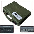 thumbnail image 5 of Hard Rifle Case with Pick & Pluck Foam - TSA Approved Gun Storage DS3TeK™ Polypropylene Latch - Green, 5 of 5