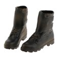 thumbnail image 2 of 2 Pares De Botas De Tobillo Negro 1/6 Esca Mujer Zapatos '' De Juguetes Calientes Sunnimix Botas de figuras de acción, 2 of 8