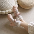 thumbnail image 4 of SACFOF Womens Sweet Cute Kawaii Platform Cosplay Shoes Chunky Mid Heels Mary Janes with Bow Buckles Strappy Pumps, 4 of 6