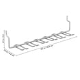 thumbnail image 2 of CRILSTYLEO 2Pcs Versatile Plated Silver Heavy Duty Pegboard Hooks Adjustable Garage Storage System Accessories, 2 of 8