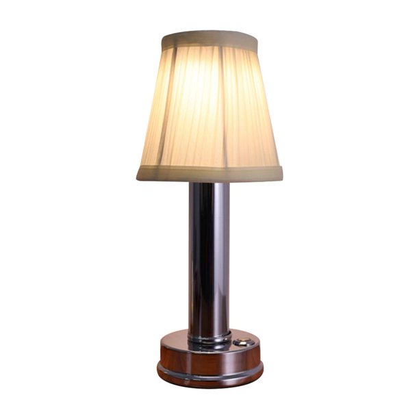 LED Dormitorio Lámpara de noche Mesa Lámpara de noche Atmósfera para Bar Café Plata JShteea El nuevo