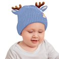 thumbnail image 1 of Kids Hats & Caps Warm Knit Hat for Children Featuring Cute Ear Design for Autumn and Winter, 1 of 7