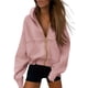 thumbnail image 1 of Buzo con Cierre PRETTYGARDEN Rosa Empolvado XL, 1 of 8