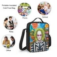 thumbnail image 4 of Beetlejuice Lunch Bag, Reusable Portable Lunch Tote Bag for Work Picnic, Insulated Thermal Lunch Box, Keep Food Fresh, 9.8x7.9x3.1 Inch, 4 of 8