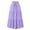 Purple, variant on Summer Skirts for Women 2025 Maxi New Women's High Elastic Waist Midi Skirt Casual Summer Trendy Tie Front Flowy Ruffle Floral Print a Line Skirts Pinky XL