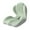 Green, variant on Ergonomic Seat Cushion with Backrest Support, Memory Foam Office Chair Cushion for Back Pain Relief, Portable Lumbar Support Pillow for Desk, Car, and Home Use