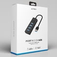 thumbnail image 5 of HUB ACTECK PORT X 3 DH425 4 en 1 USB 3.0 Negro AC-934664 negro Acteck DH425, 5 of 5
