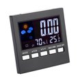 thumbnail image 1 of Tignapoo Station Météo Numérique Multifonctionnelle avec Affichage LCD Couleur, Moniteur d'Humidité et de Température, Calendrier, Alarme et Rétroéclairage - Batterie Non Incluse, Modèle 2159T, 1 of 6