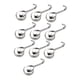 thumbnail image 2 of 10 piezas de ganchos magnéticos prácticos multifunción duraderos rotación de 360 ​​grados para Plata, 2 of 9