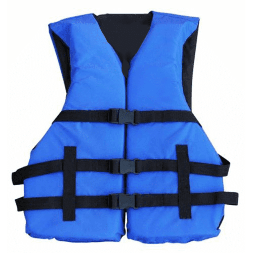 Adult Life Jacket Universal USCG Ski Vest PFD Flotation Boating PFD Red 3 PACK 
