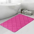 thumbnail image 4 of Fwttom Bathroom Rugs, Non-Slip Extra Soft Absorbent Microfiber Bath Mat, Quick Dry Machine Washable Bath Mats for Bathroom Floor Tub Shower Home Decor Accessories, 4 of 6