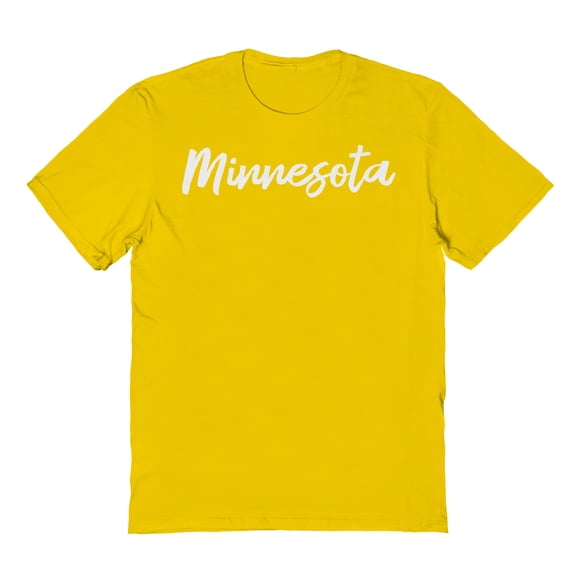 Minnesota Graphic Gold Men's Cotton T-Shirt