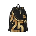 thumbnail image 2 of Naloa 2025 Happy New Year Canvas Backpack for Men Women Rucksack Casual Travel Daypack College Tote Satchel Bookbag for Teens-Small, 2 of 7