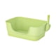 thumbnail image 5 of Bandeja de arena para mascotas con parte abierta, caja de arena antisalpicaduras para gatos, lados altos con cuchara para todo tipo de arena Verde, 5 of 8
