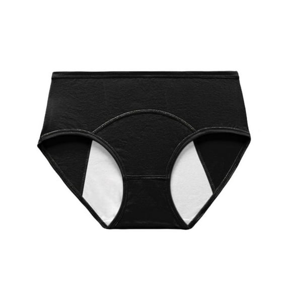 LAST CLANCE SALE! 5 Packs Women's Cotton Underwear High Waist Stretch Briefs Soft Underpants Breathable Ladies Panties, 2XL