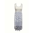 thumbnail image 2 of ZOELNIC Women's Summer Midi Dress A-Line Sleeveless Flowy Tiered Tank Sundress Casual Beach Long Dress for Vacation, 2XL, 2 of 4