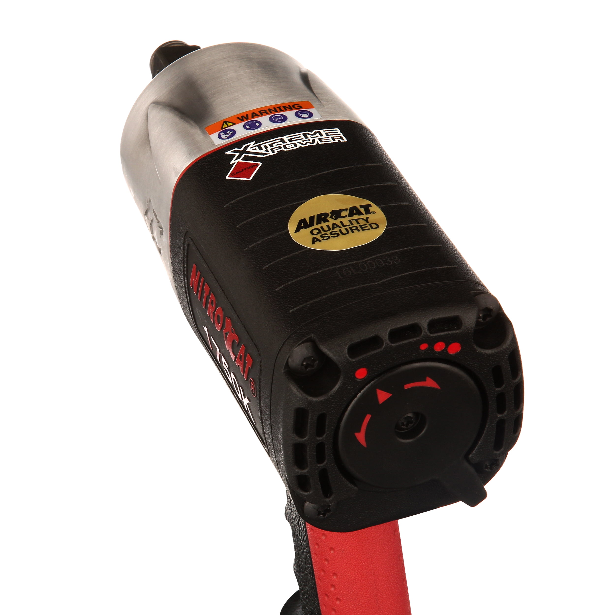 AIRCAT Pneumatic Tools 1750-K: 3/4-Inch Nitrocat Composite Twin Clutch Impact Wrench 1,500 ft-lbs