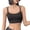 Black, variant on Jindong Jelly Sports Bras for Women Trendy Cotton Push Up Seamlees Bralettes Solid Full Coverage Underwear