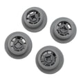 thumbnail image 4 of 4-Pack BPA-Free 165314 Dishwasher Lower Rack Replacement Wheels - Durable Wear-Resistant Plastic Rollers Compatible with Bosch, Siemens & Neff Dishwashers, Easy Tool-Free Installation for Smooth Rack, 4 of 6
