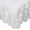 Snowy White, variant on Mocassi Multi-Ruffle Bed Skirt, Wrinkle and Stain Resistant, 1500 Thread Count, 15 inch Drop, Cal King, Snowy White