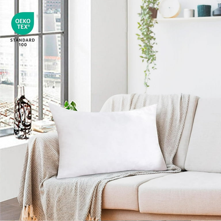 ROYALE LINENS 12 X 16 Pillow Insert Down Alternative Throw