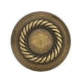 thumbnail image 5 of Allison Value 1-1/4 in (32 mm) Diameter Burnished Brass Cabinet Knob, 5 of 7