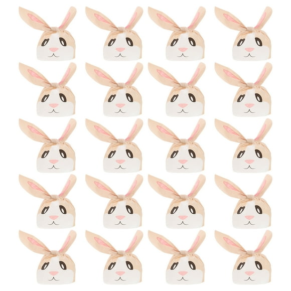 50Pcs Cartoon Candy Wrapping Bags Cookies Bags Holiday Candy Containers