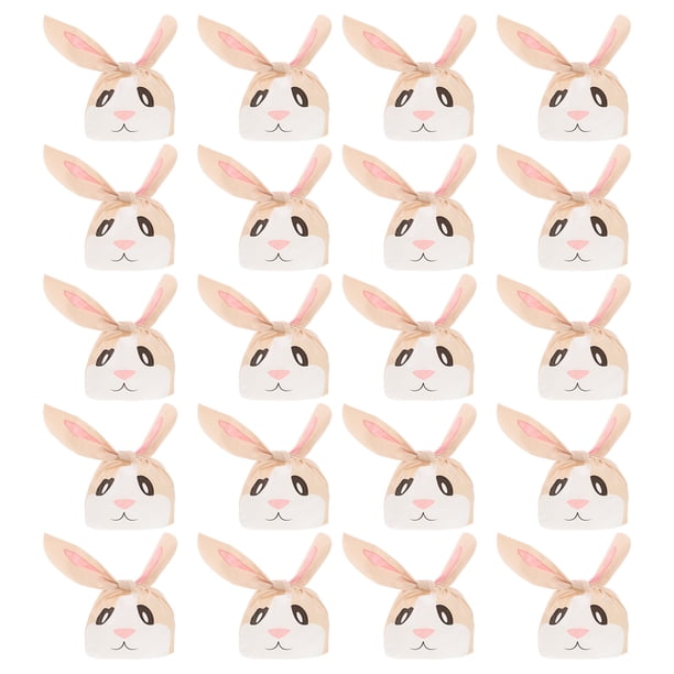 50 bolsas de dibujos animados para envolver dulces, galletas, dulces navideños