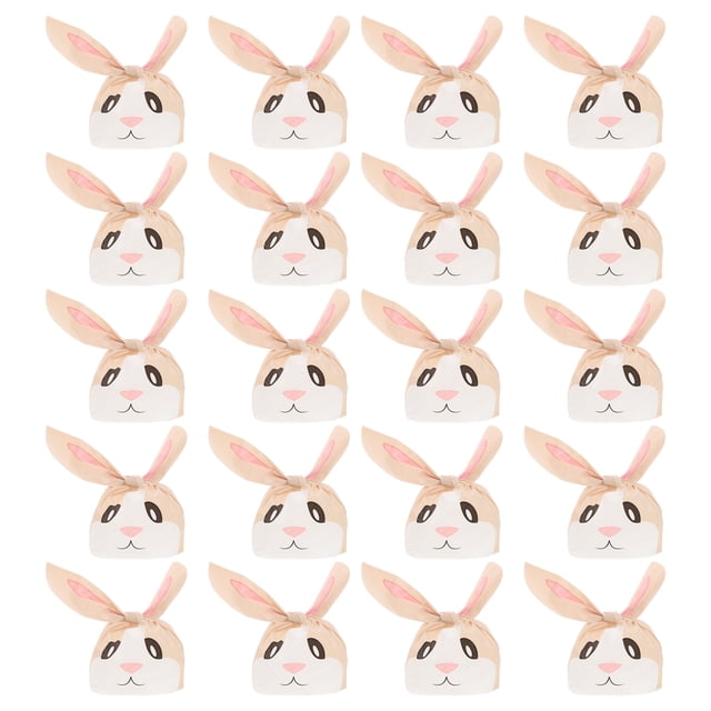 50Pcs Cartoon Candy Wrapping Bags Cookies Bags Holiday Candy Containers