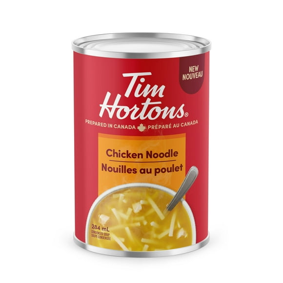 TIM HORTONS CHICKEN NOODLE CONDENSED SOUP, 284 ml