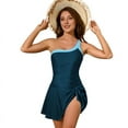 thumbnail image 3 of Swimsuits for Women Swimming Costume Dresses Skirt Control Swim Suit, 3 of 7